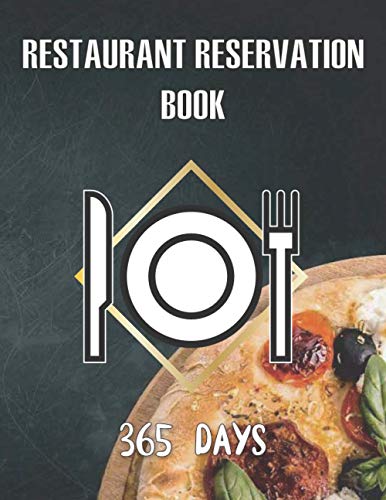 Reservation Book for Restaurant: 365 Day Table Reservations Appointment ...