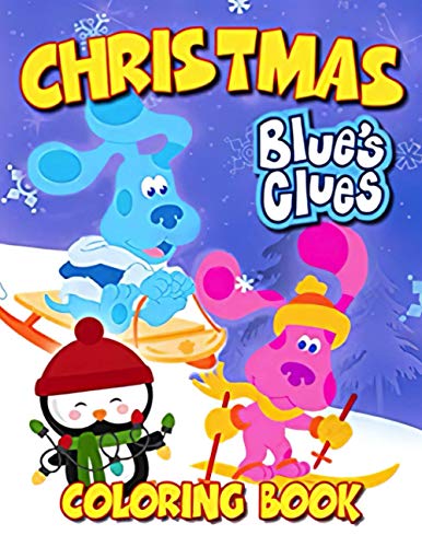 Blue's clues Christmas Coloring Book: Christmas Designs Coloring Pages ...