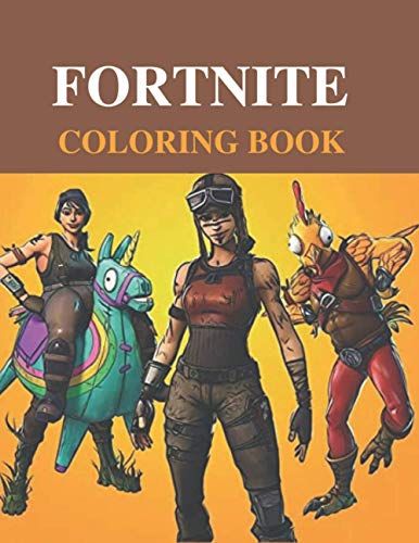 Fortnite Coloring Book: 35+ Coloring Pages for Kids and Adults Amazing ...