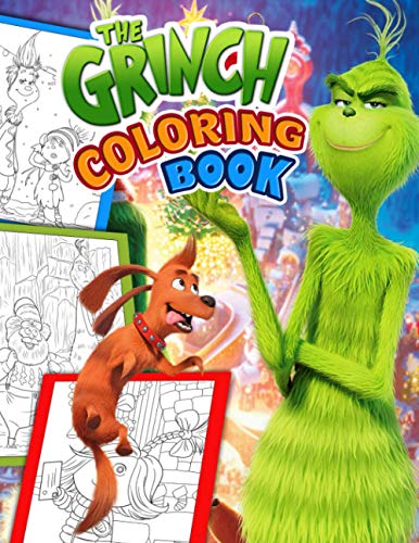 The Grinch Coloring Book: An Awesome Coloring Book For Relaxation With