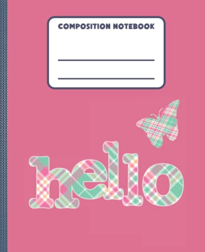 Weekly Planner: Hello Spring, Butterflies, Women's Journal, Girl's ...