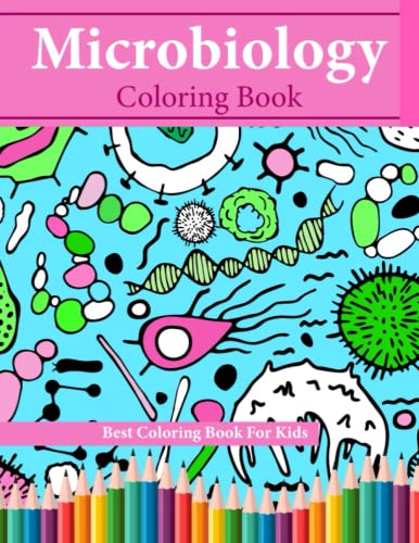 Microbiology Coloring Book By Kathleen Schlueter Press Publishing 