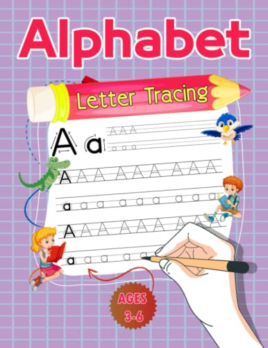 Alphabet Letter Tracing: Handwriting Practice workbook for kids ...