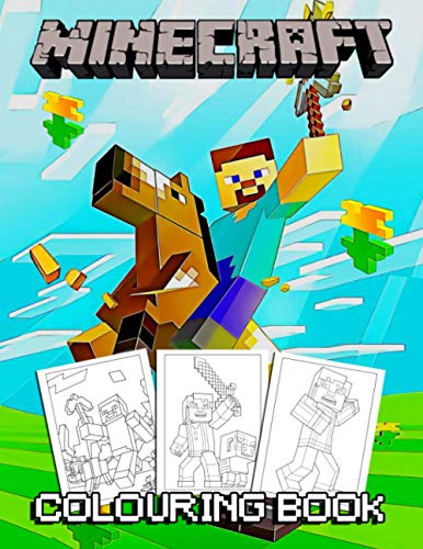 Minecraft Colouring Book: Join The Minecraft Adventures Through Dozens ...