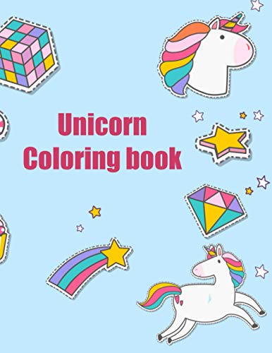 Unicorn Coloring book: For Kids ages 2-5; Collection of Fun and Easy ...