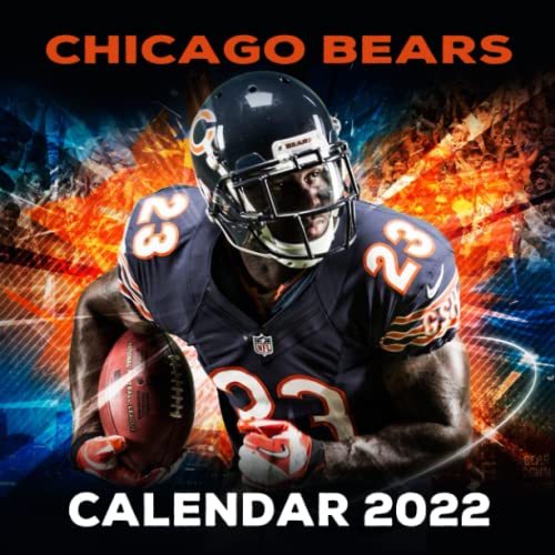 Chicago Bears Calendar 2022 Monthly Calendars 2022 And Premium Photos