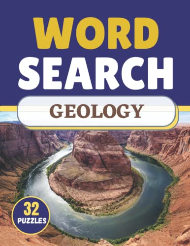 Geology Word Search: Themed Activity Puzzle Book|Large Print ...