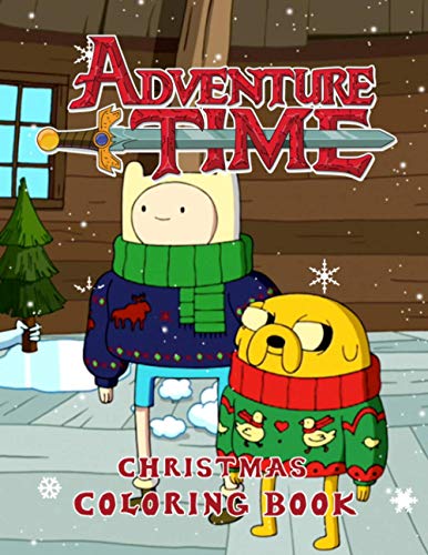 Adventure Time Christmas Coloring Book: Adventure Time Christmas ...