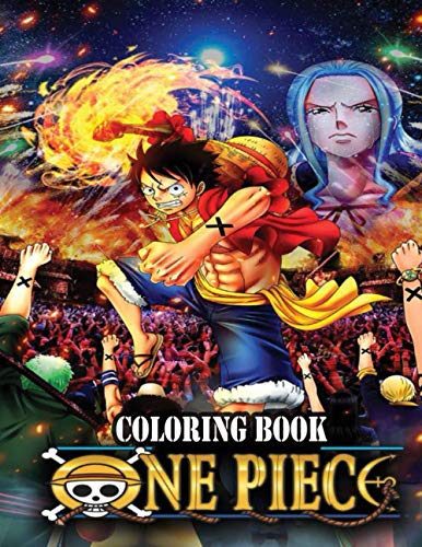One Piece Coloring Book: Anime Coloring Books "ONE PIECE" for Luffy and ...