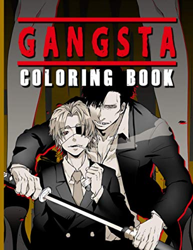 Gangsta Coloring Book: Stress-Relief Gangsta Coloring Books For Adult ...