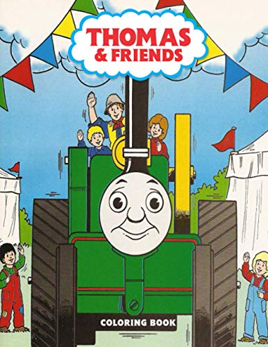 Thomas and Friends Coloring Book: Thomas and Friends 50+ Illustrations ...