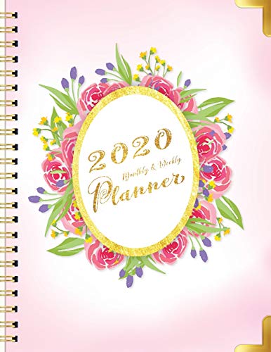 2020 Monthly and Weekly Planner: Twelve Month Calendar (January to ...