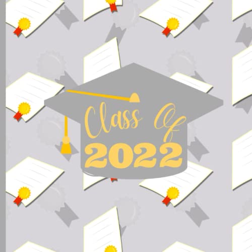Class of 2022 Graduation Guest book High School & College Students