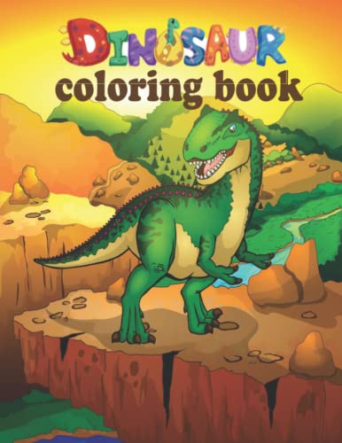 Dinosaur Coloring Book: Adorable and Fun Dino Coloring Book for ...
