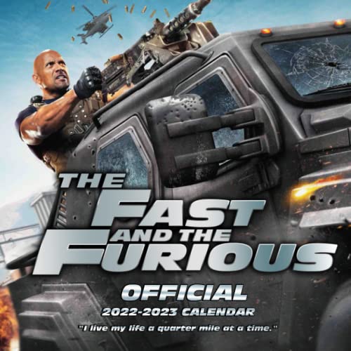Fast And Furious Calendar 2025 