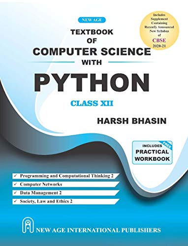 Textbook of Computer Science with Python XII by Harsh Bhasin | Goodreads