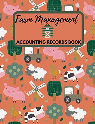Farm Management Accounting Records Book: funny farm gifts| farm gifts ...