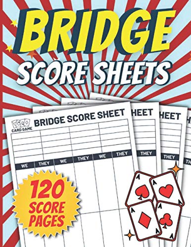 BRIDGE Score Sheets: BRIDGE Score Pads for Farkle Board Games Nice ...