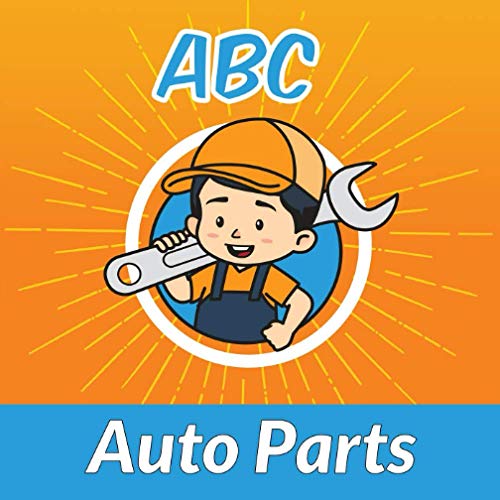 ABC Auto parts Alphabet book for children, kids and todlers by Amber