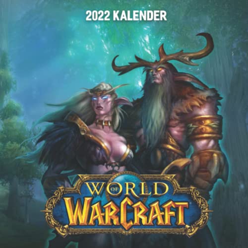 World of Warcraft Spiele 2022 Kalender: Spiele Kalender 2022 von Jan 