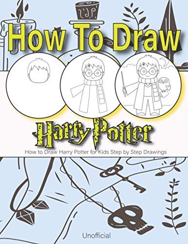 How to Draw Harry Potter for Kids: Learn to Draw Step by Step Drawings ...