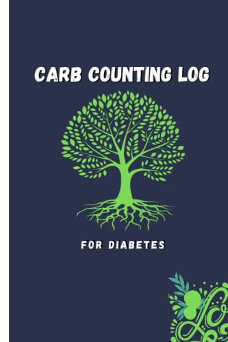 carb counting log for diabetes: 100 day journal for diabetics to track ...