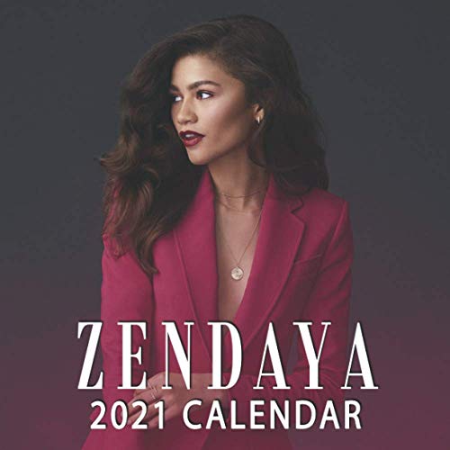 Zendaya 2021 Calendar 12 Months 2021 wall calendar for Zendaya by