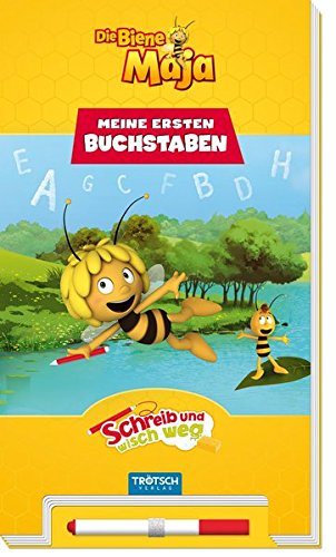 Stubenfliege Bei Biene Maja 4 Buchstaben Meine ersten Buchstaben "Die Biene Maja": Schreib-und-wisch-weg