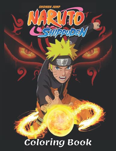 Naruto Shippuden Coloring Book: 50 Images for Kids and Teens by ...