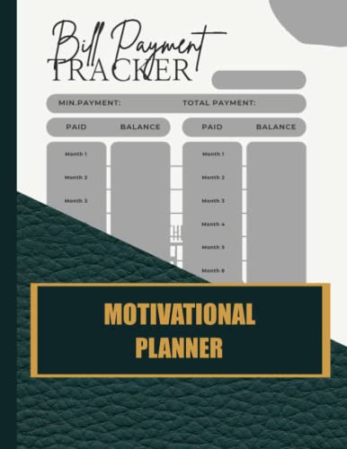 Motivation Planner Layout Motivational Planner: Plan Out Your Daily & Long Term Goals and Become ...