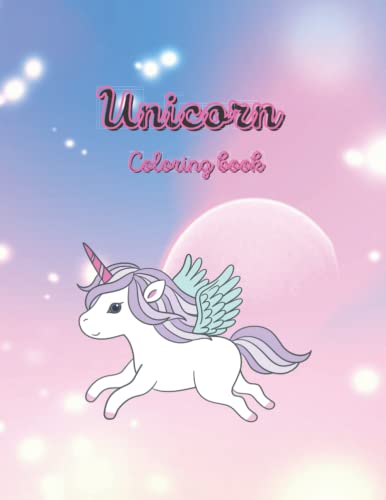 Unicorn coloring book: unicorn coloring book for kids fun activity, 105 ...