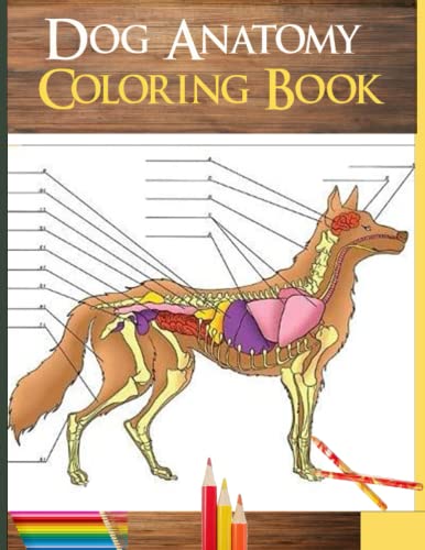Dog Anatomy Coloring Book: For Veterinary Nurses and Students - Master