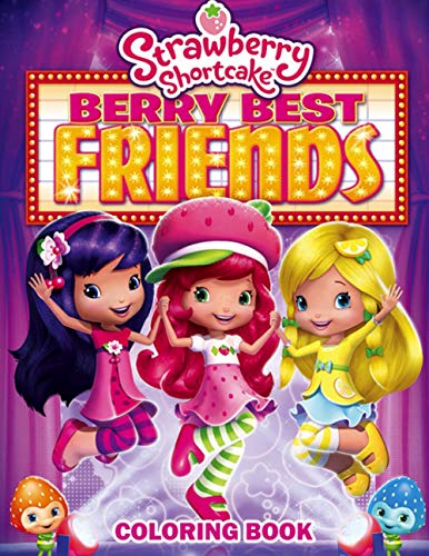 Strawberry Shortcake Coloring Book: 30 Pages, Coloring Book For Kids ...