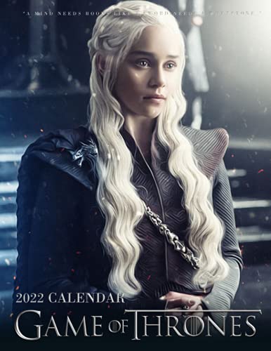 Game of Thrones 2022 Calendar: OFFICIAL Game of Thrones calendar 2022 ...