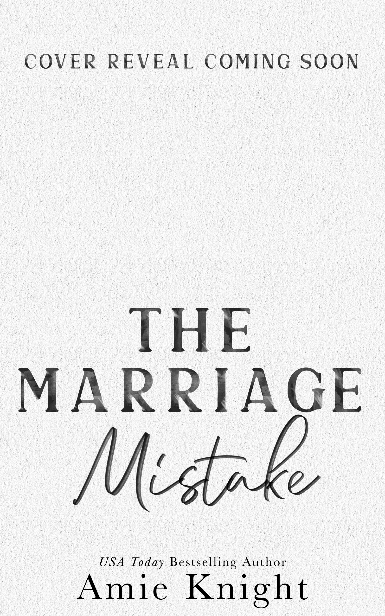 The Marriage Mistake book cover