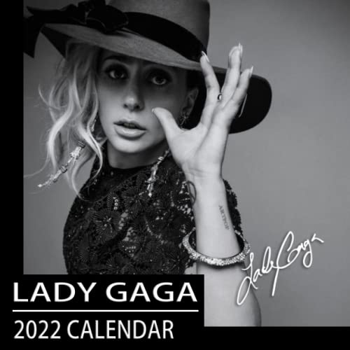 Lady Gaga Calendar 2022 12Month Calendar/Planner for Alls Lady Gaga