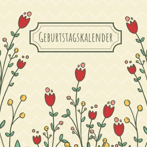 Geburtstagskalender: Immerwährender Geburtstagskalender Blanko
