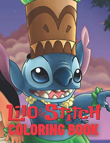 Lilo & stitch Coloring Book: Great Coloring Book For Kids and Adults ...
