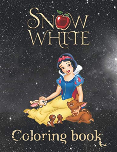 Snow White Coloring Book: 100+coloring pictures for kids and adults ...