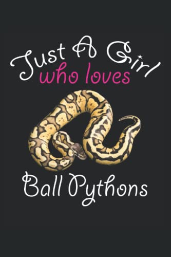 Ball Python Care Book: Funny Ball Python Breeder Gift Idea For Girls ...