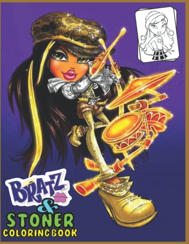 Bràtz&Stoner Coloring Book: for Girls and adults fun, easy and relaxed ...