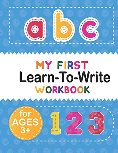 My Frist Learn To Write Workbook: Practice for Kids with Pen Control ...