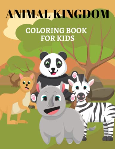 Animal Kingdom Coloring Book For - 101587104 