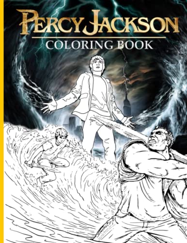 Percy Coloring Book: Nice Books Quality Jackson For An Adult Colouring ...