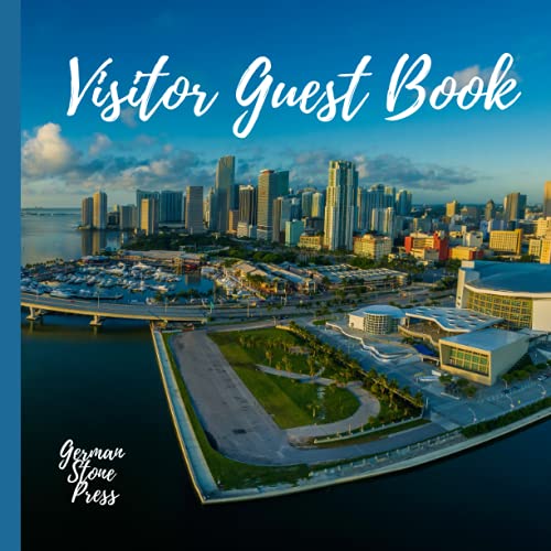 Visitor Guest Book Sign In Log Book For Vacation Rentals, Retreat