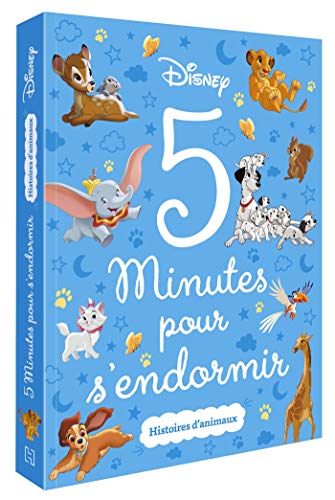 DISNEY CLASSIQUES - 5 Minutes pour s'endormir - Histoires d'animaux book cover