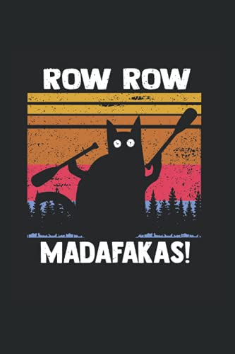 Row Row Madafakas: Leidenschaftlicher Rudern Fan KalenderRuderer 
