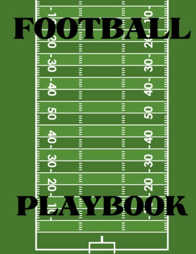 Football Playbook Blank Playbook For Football Coaches And Teams By Joy 