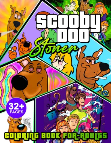 Cartoon Characters Stoner Coloring Book: Giving A Collection Of 30 ...