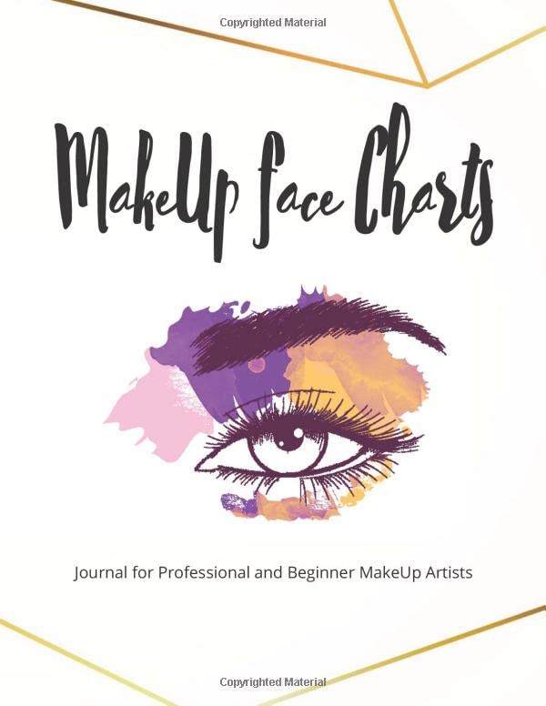 MakeUp Face Charts for Professional, Beginner and Costume MakeUp